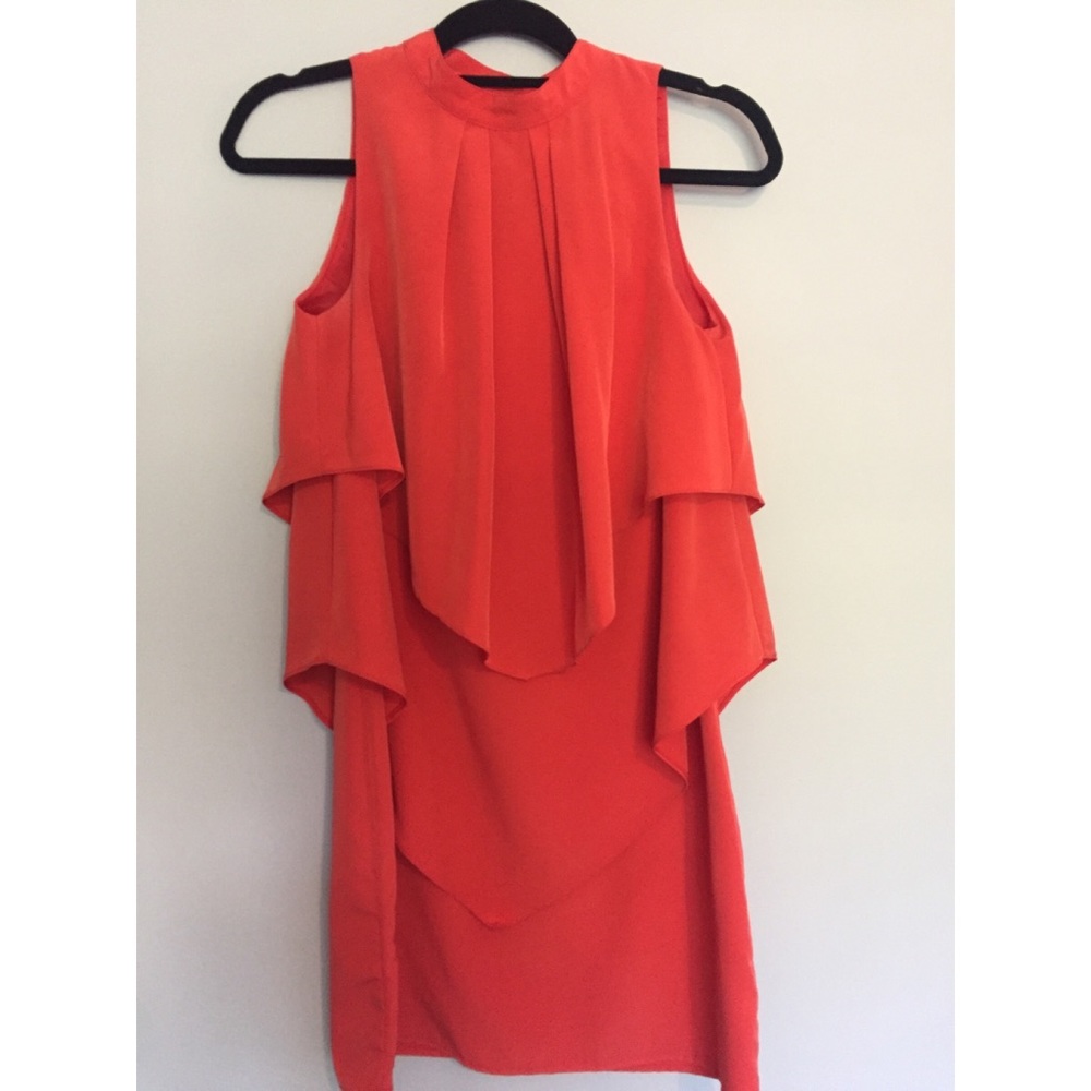 Orange dress